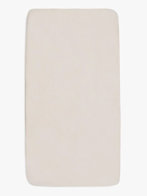 Jollein Muotoonommeltu Aluslakana 60x120 2-pack, Milky Coffee/Ivory