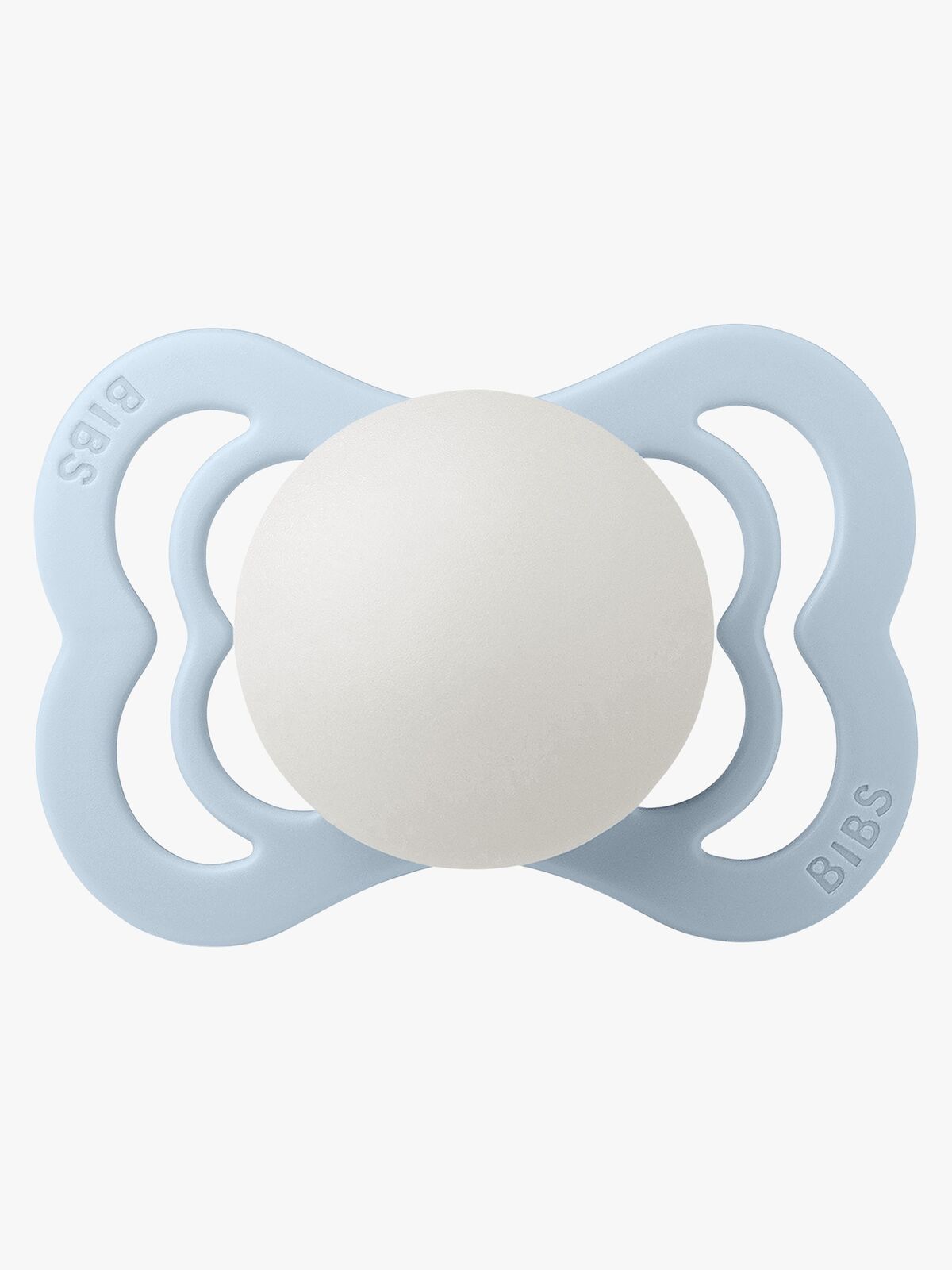 BIBS Supreme Tutti Silikoni Koko 1, Baby Blue Glow
