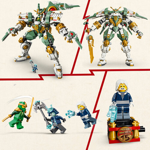 LEGO Ninjago 71860 Lloydin titaanirobotti – 15-vuotisjuhlamalli