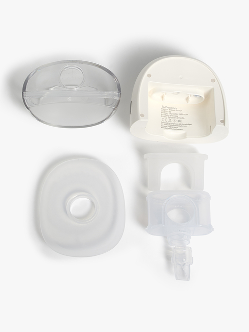 Beemoo CARE Wearable Slim Sähkökäyttöinen Rintapumppu Single, White