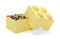 LEGO Säilytyslaatikko 4 Design Collection, Cool Yellow