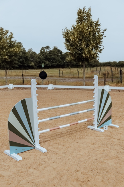 byASTRUP Sivut Lle Hyppyesteet Raidalliset 2 Kpl