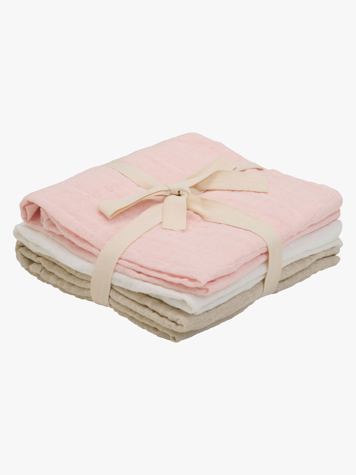 Peppi Musliiniviltti 3-pack, Veiled Rose