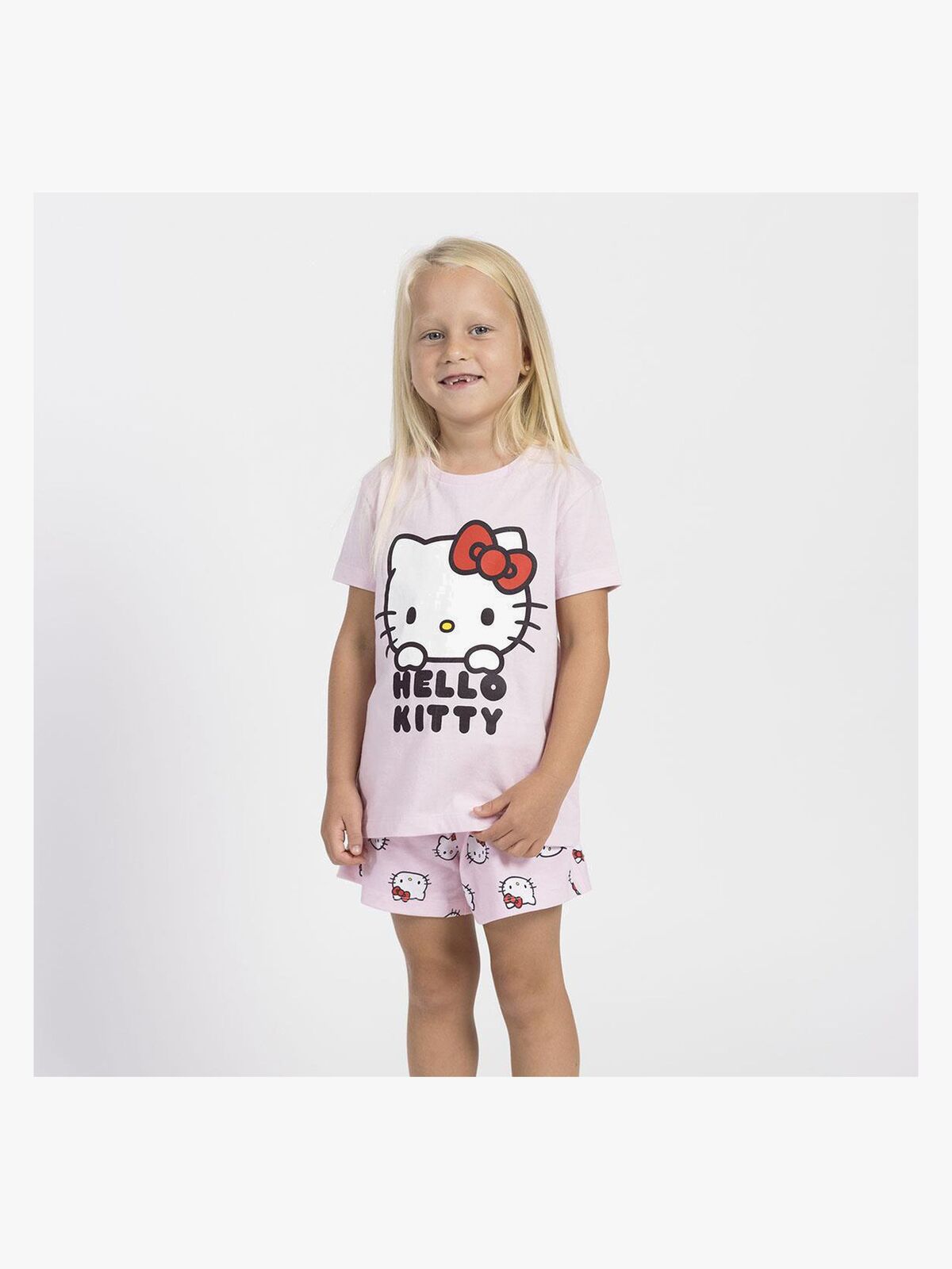 Hello Kitty Pyjama, Vaaleanpunainen