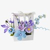 Fippla DIY-setti Kukkakimppu + Piipunrassit 32 Osaa, Violetti
