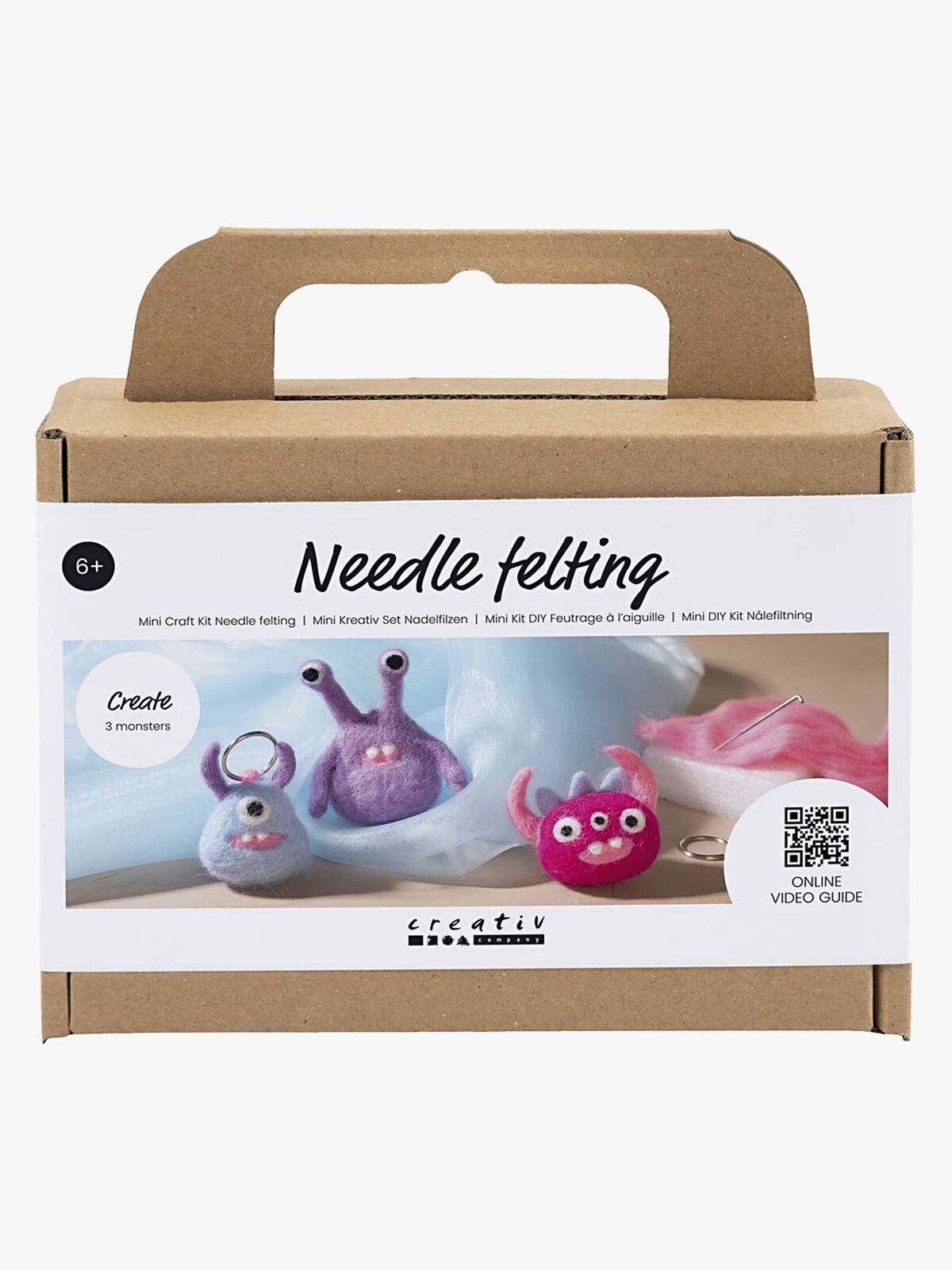 Creativ Company Askartelusetti Mini Neulahuovutus