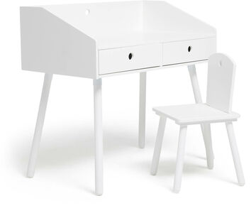 JLY Pöytä + Tuoli, Valkoinen