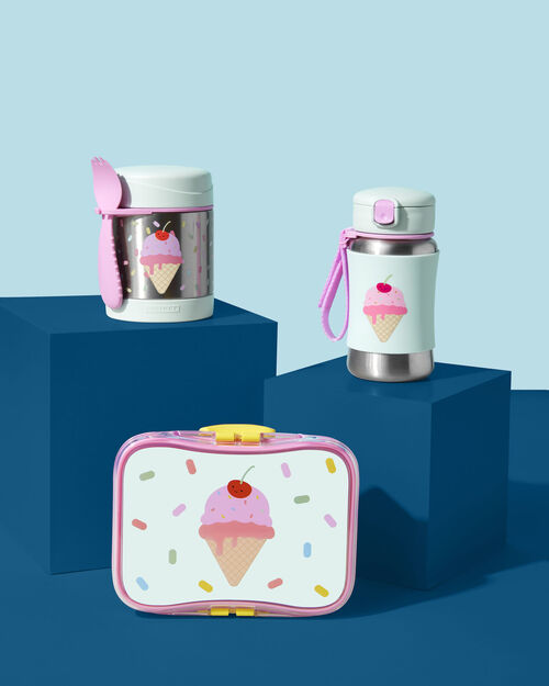 Skip Hop Spark Style Ruokatermos Jäätelö, Vaaleanpunainen