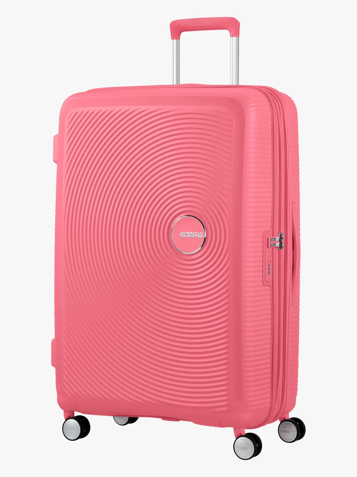 American Tourister Soundbox Spinner Matkalaukku 97L, Sun Kissed Coral