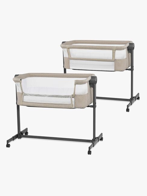 Kinderkraft Nestee Up 2 Sivuvaunusänky, Beige