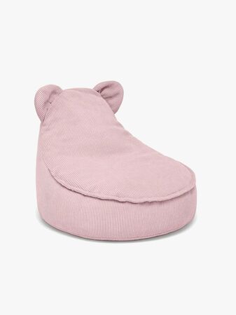 Meowbaby Slimcord Säkkituoli Teddy, Pink