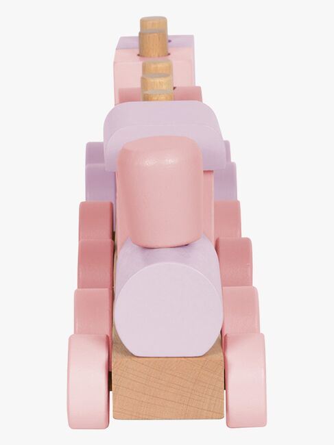 Small Foot Palikkajuna, Vaaleanpunainen