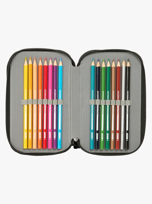 Minecraft  Täytetty Kolmilokeroinen Penaali 37 Osaa, Musta