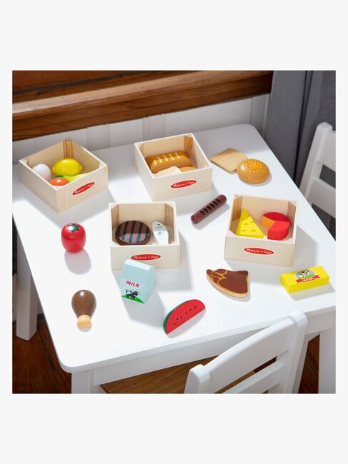 Melissa & Doug, Ruokasetti  4 Laatikolla