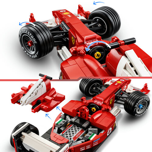 LEGO Icons 11375 Ferrari F2004 ja Michael Schumacher