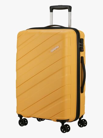 American Tourister Jetdriver Spinner Matkalaukku 63L, Banana Cream