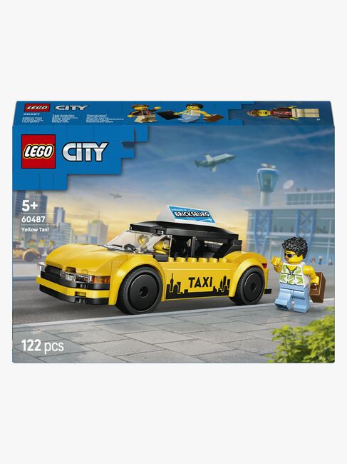 LEGO City 60487 Keltainen taksi