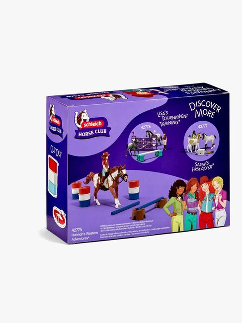 Schleich 42775 Horse Club Hannah's Western Adventures Leikkisetti