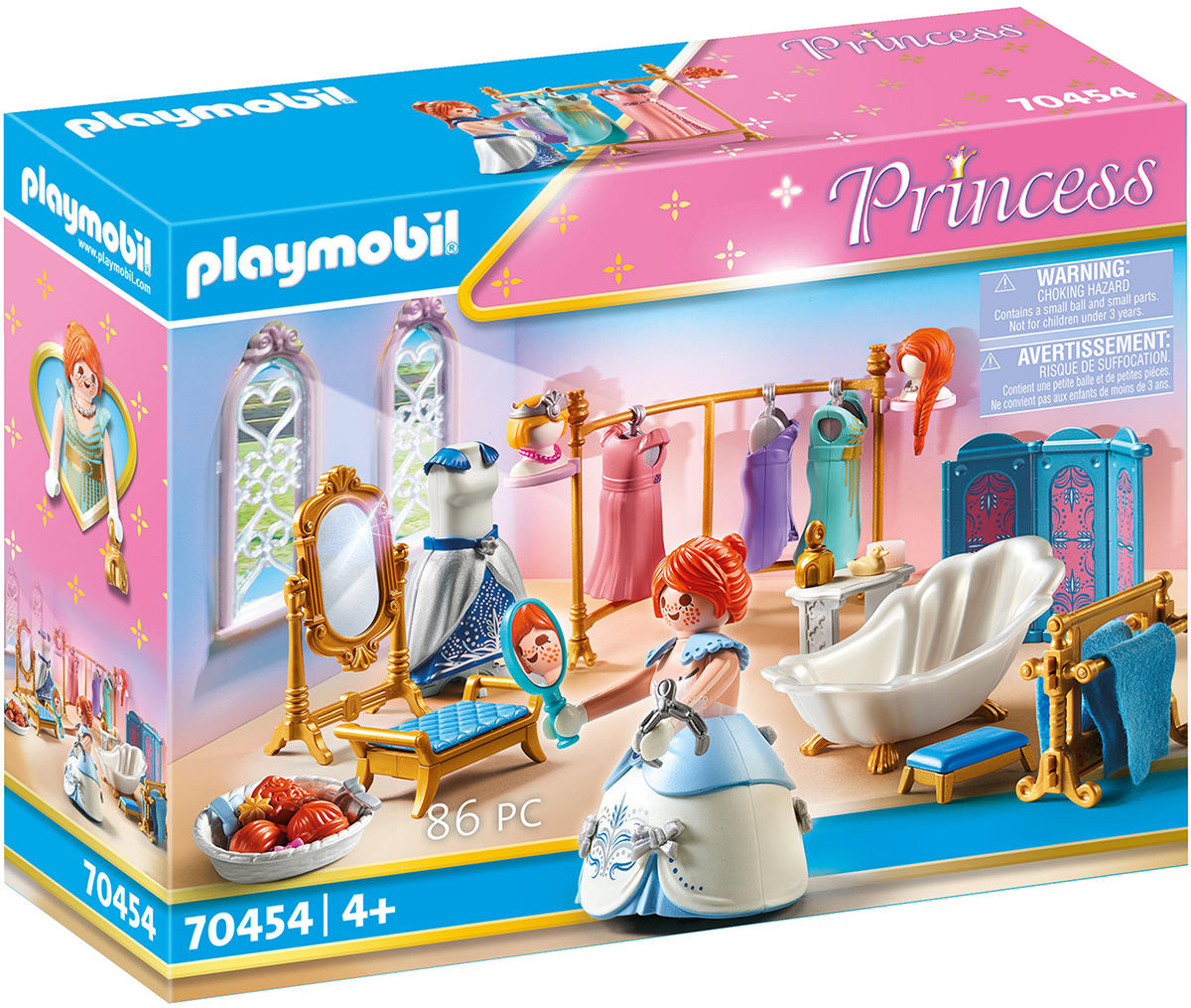 Playmobil 70454 Princess Kylpy- ja Kaunistautumishuone 