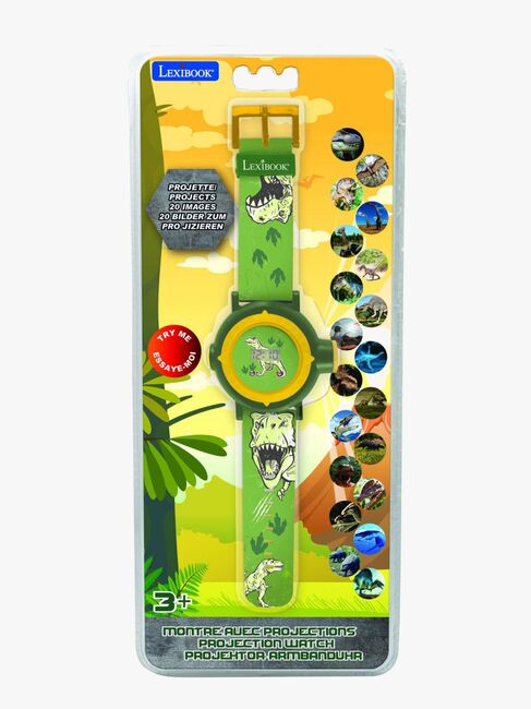 Lexibook Kello + Valoprojektori Dinosaurus