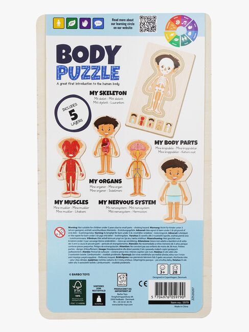 Barbo Toys Kehopalapeli, Sininen