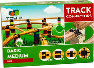Toy2 Track Connectors Keskikokoinen Basic Pack