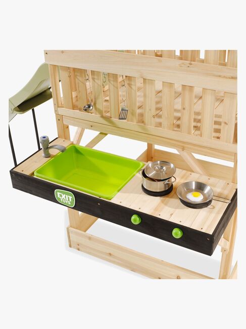 EXIT Panorama Leikkimökki + Liukumäki & Hiekkalaatikko 550