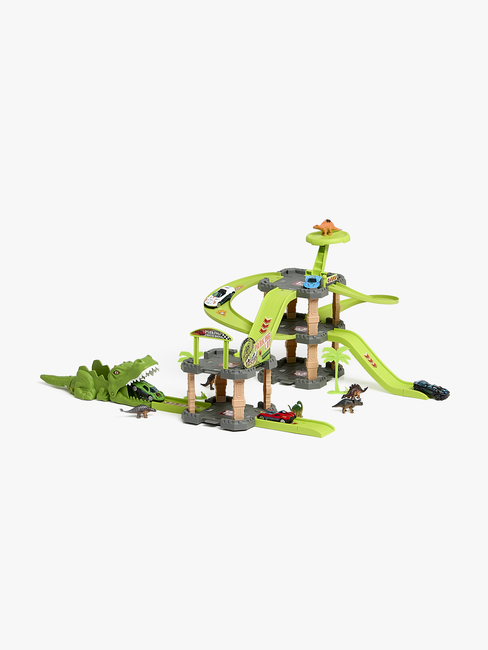 Alex's Garage Dinosaur Autorata & Parkkitalo XL