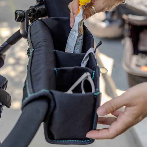 Ezimoov Vaunulaukku 2-in-1, Musta