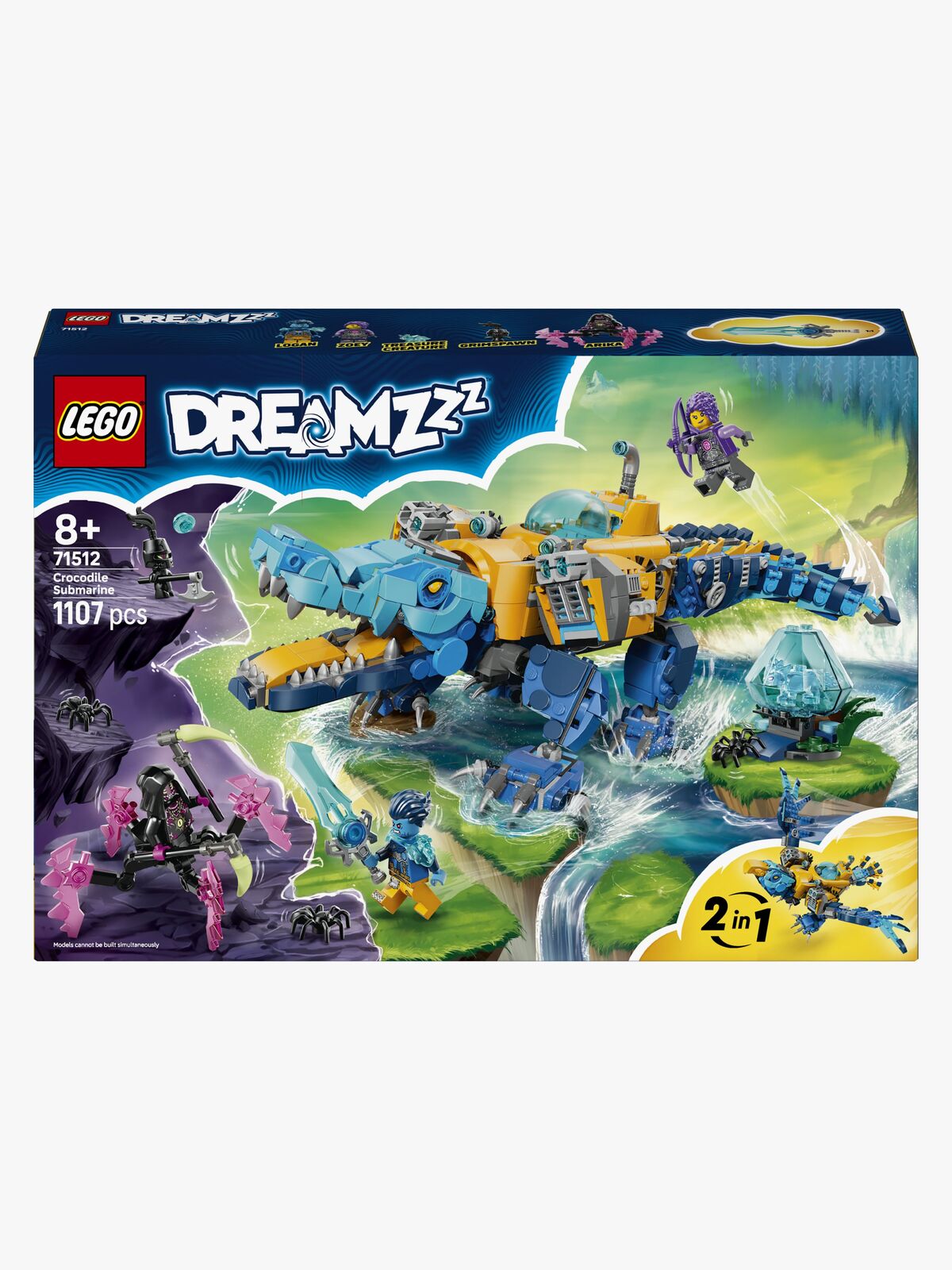 LEGO DREAMZzz 71512 Krokotiilisukellusvene
