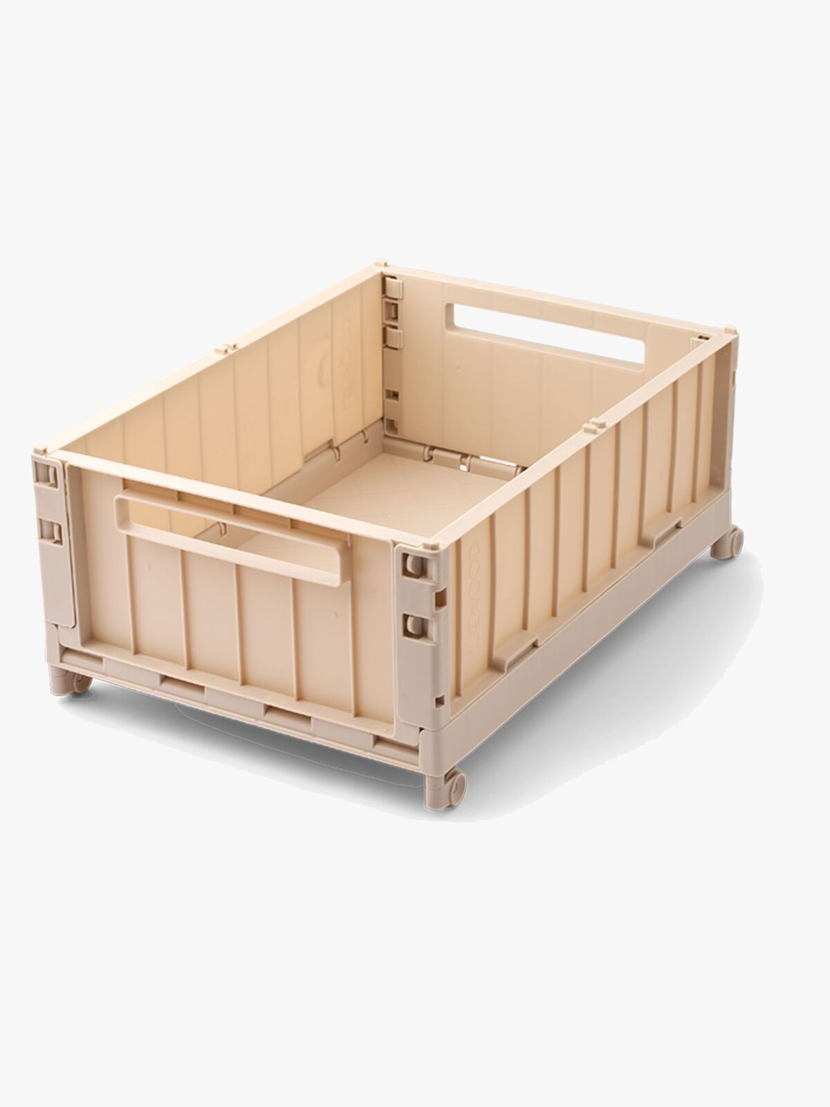 LIEWOOD Weston Säilytyslaatikko + Pyörät M, Sandy