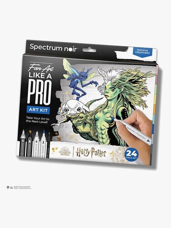 Spectrum Noir Kuvitussarja Harry Potter Taikaolennot
