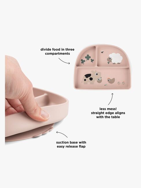 Done By Deer Tiny Farm Jaettu Lautanen, Powder