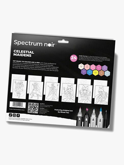 Spectrum Noir Kuvitussarja Celestial Maidens