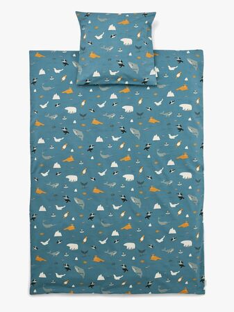 LIEWOOD Ingeborg Pussilakanasetti 100x140, Arctic Sea/Ocean View