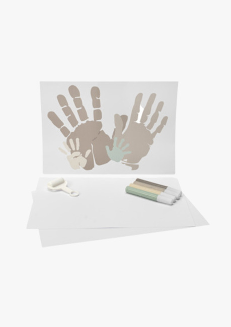 BamBam Perhe Kädenjälkisetti, 4 Väriä