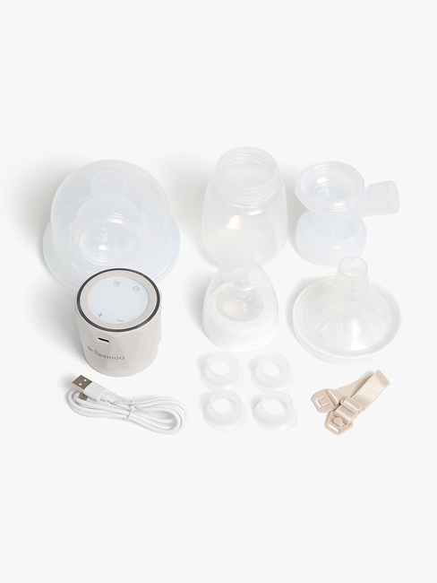 Beemoo CARE 2-in-1 Sähkökäyttöinen Rintapumppu, Beige