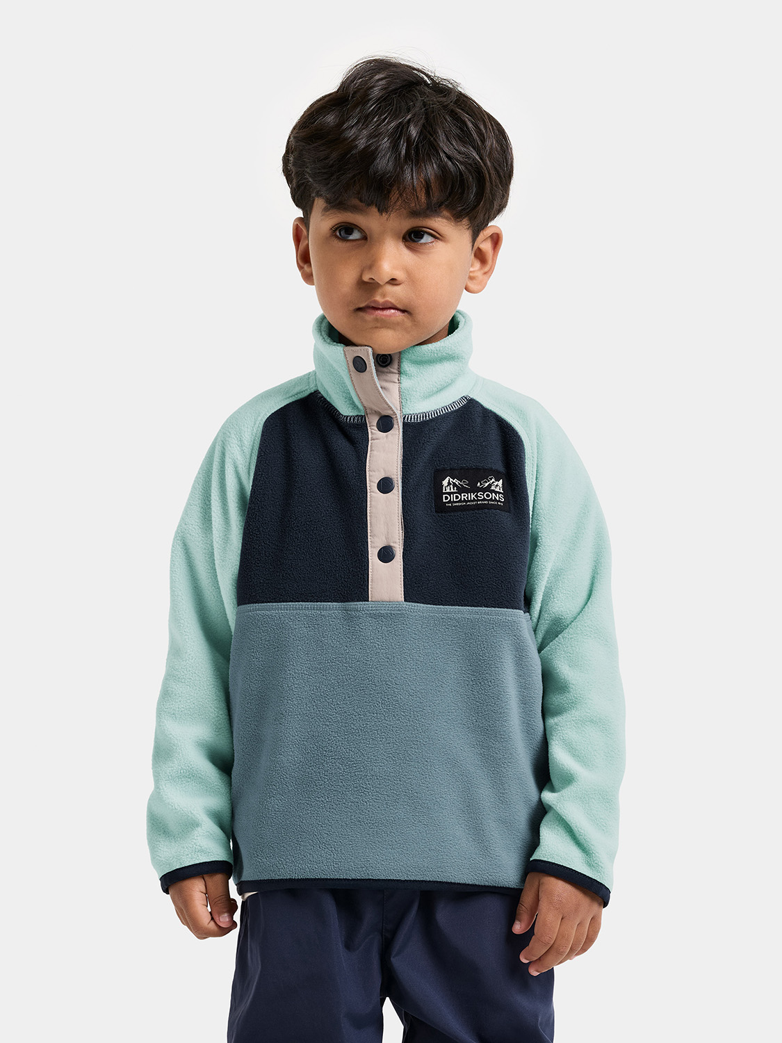 Didriksons Monte Fleecepaita, Factory Blue