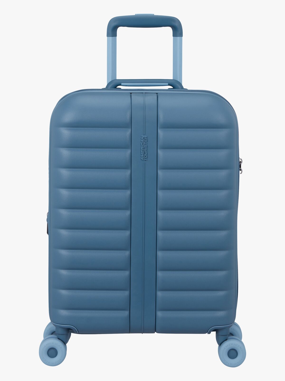 American Tourister Neovibe Spinner Matkalaukku 37-43L, Steel Blue