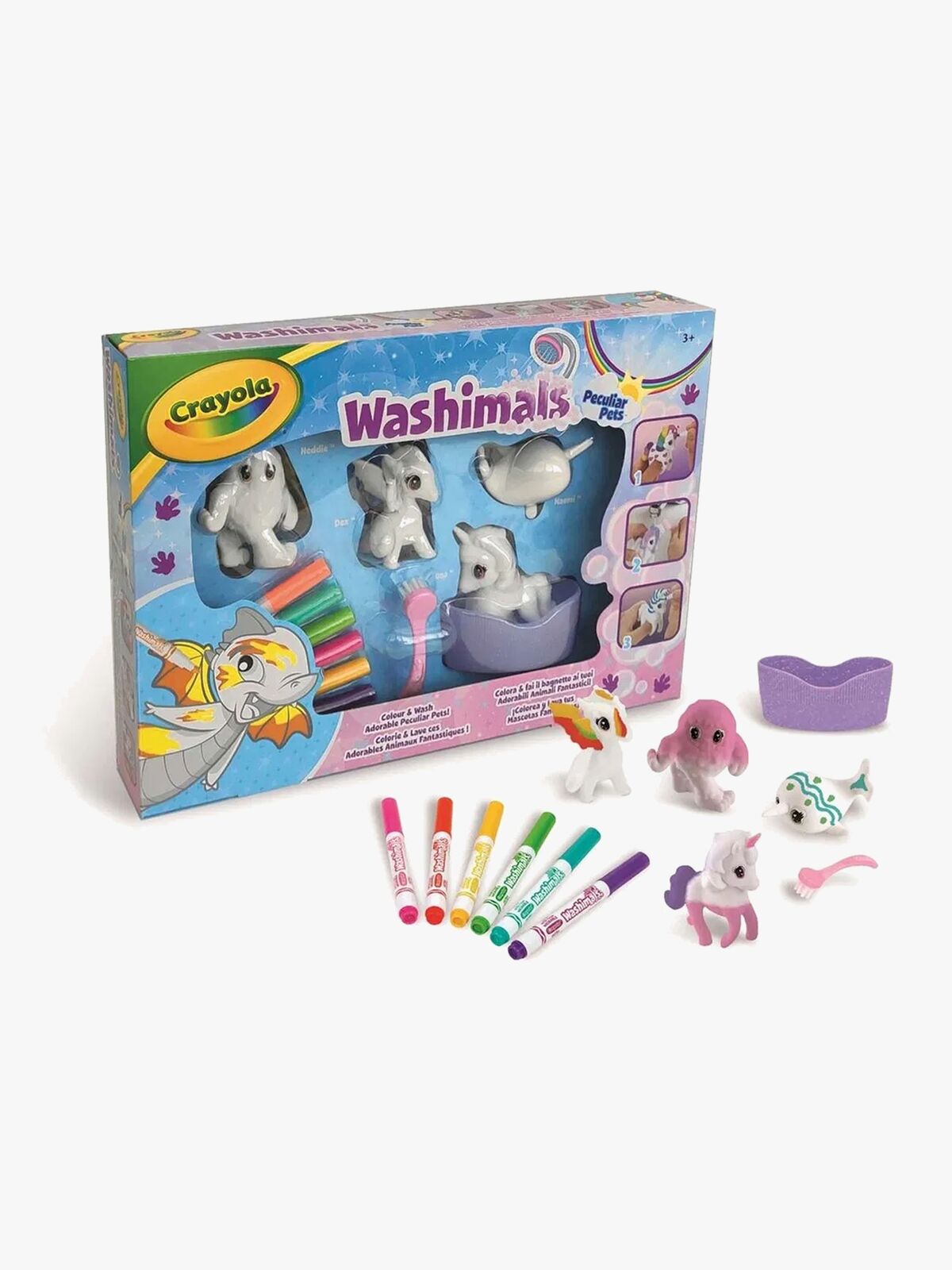 Crayola Washimals Askartelusetti Uni-Pets