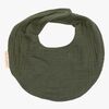 Oh, Poppy! Juno Kuolalappu 2-pack, Forest Green/Linen Beige