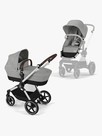 Cybex EOS Lux Yhdistelmävaunut, Stone Grey/ Mid Grey