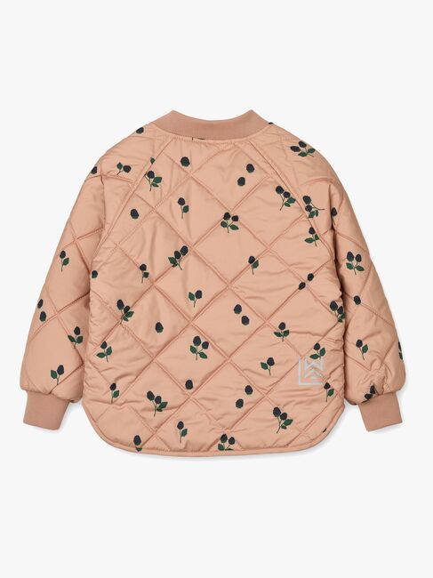 LIEWOOD Zella Kevyttoppapuku, Berry/Pale Tuscany/Embroidery