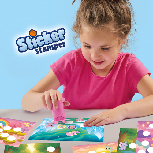 SES Creative Leimasin + Tarrat Fantasiaeläimet