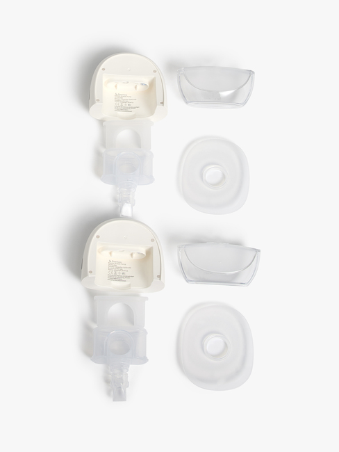 Beemoo CARE Wearable Slim Sähkökäyttöinen Rintapumppu Double, White