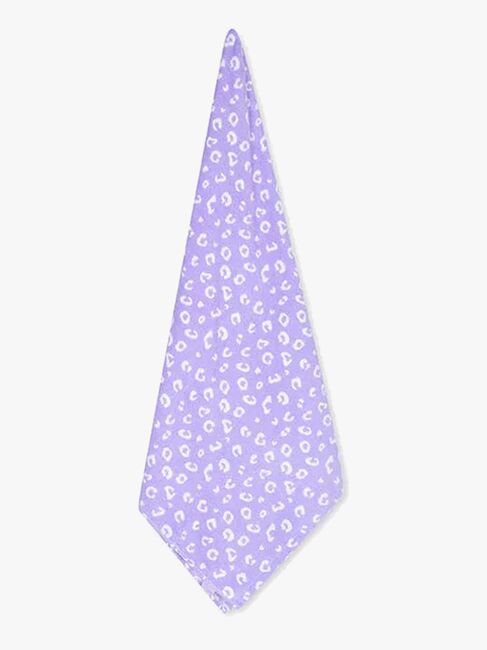Swim Essentials Kylpypyyhe, Violetti Leopard