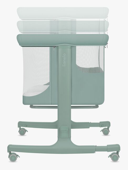 Lionelo Aurora Sivuvaunusänky 3-in-1, Green Sage