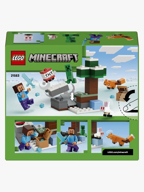 LEGO Minecraft 21583 Steven seikkailu Taiga-metsässä