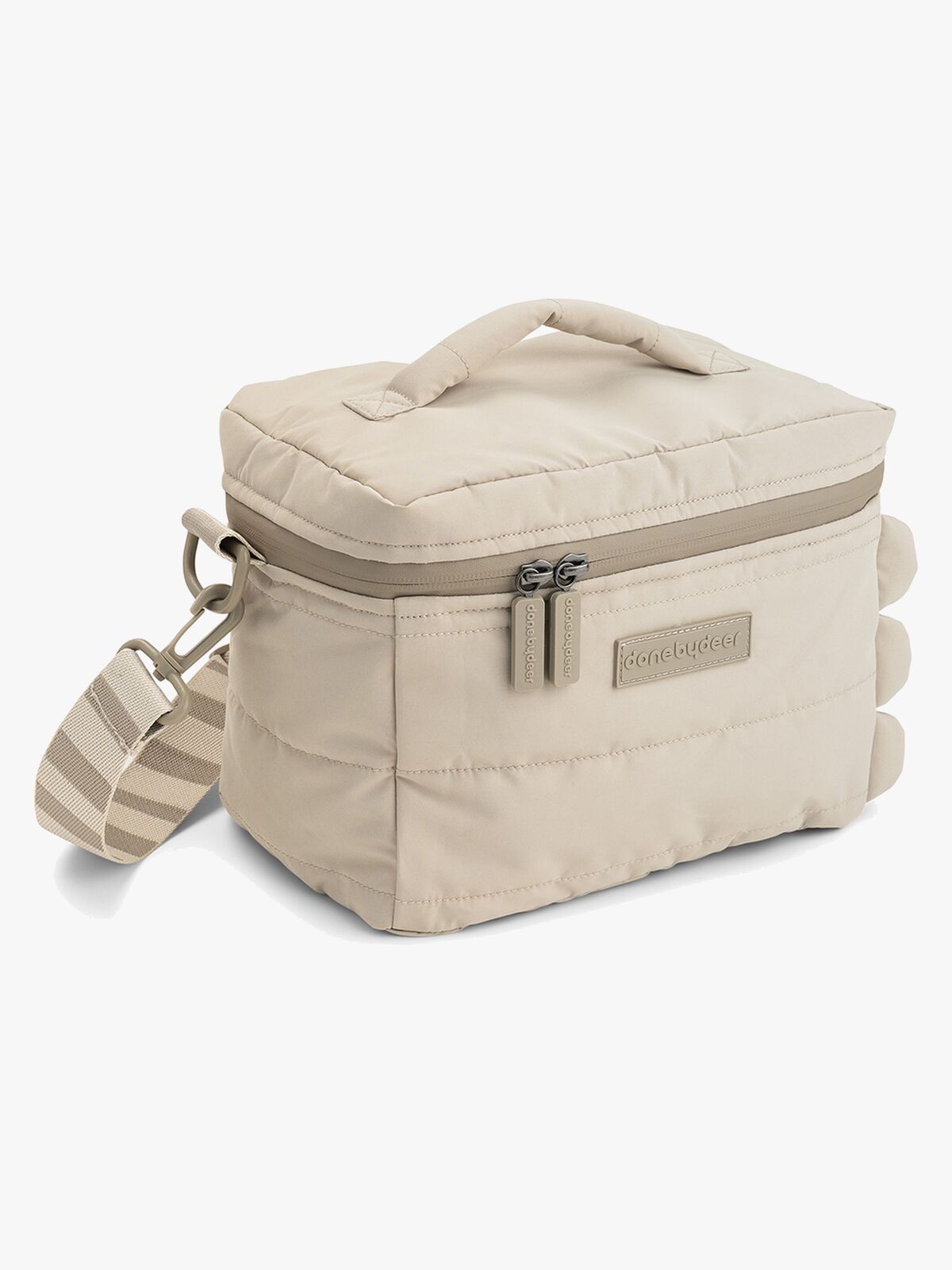 Done By Deer Croco Kylmälaukku, Sand