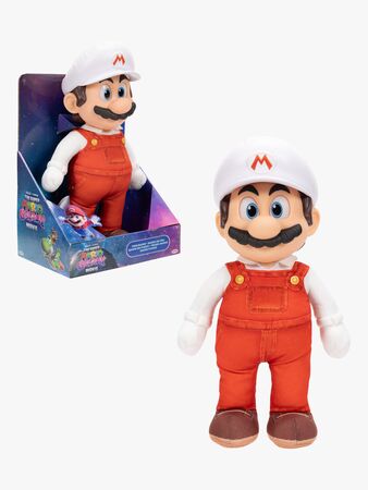 Super Mario Galaxy Movie Pehmolelu Fire Mario 35 cm